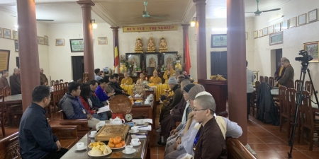 Ngày thứ hai, Ban Văn hoá Trung ương khảo sát Kiến trúc Văn hoá Phật giáo tại Bắc Ninh – Hưng Yên – Hải Dương